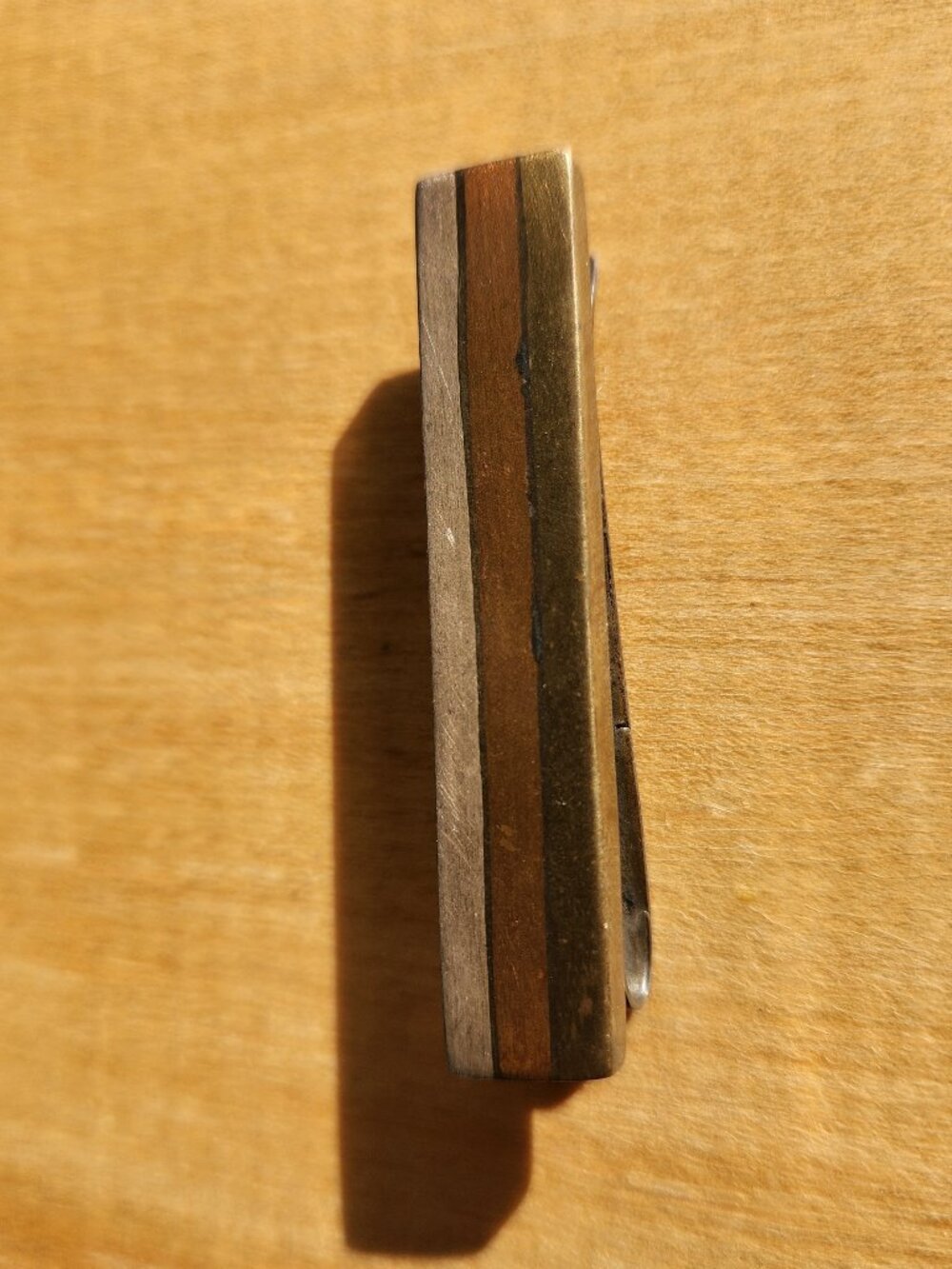 Vintage Mexican MCM Los Castillo Metales Tie Bar